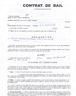 Contrat de bail enregistré